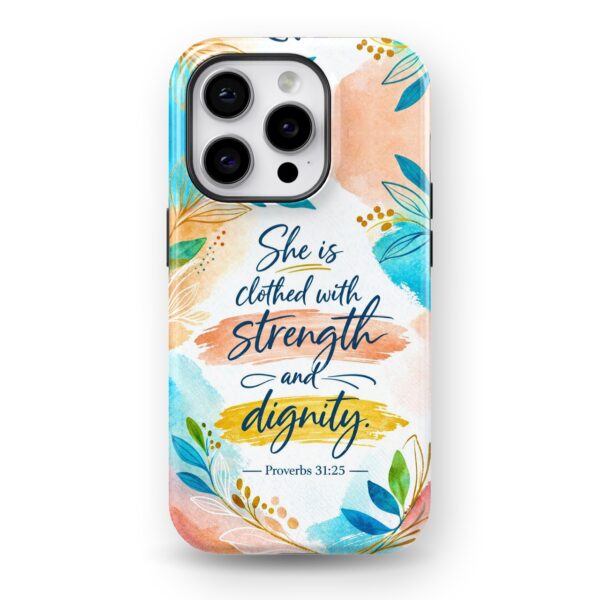 Proverbs 31:25 - Faith Series Case