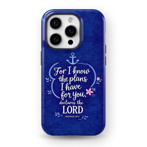Jeremiah 29:11 Blue - Faith Series Case